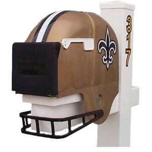  New Orleans Saints Helmet Mailbox: Sports & Outdoors