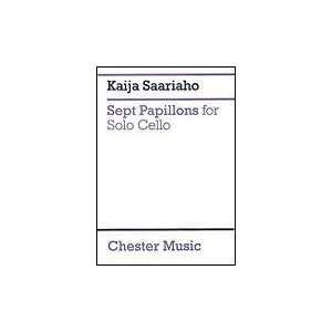  Kaija Saariaho Sept Papillons For Solo Cello Sports 