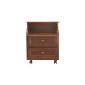  Mobile Night Stand harbor Town rustic Cherry Atq