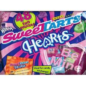 com Bulk Case of 12 (1.12 lb Bags) Wonka Valentine Sweet Tarts Candy 