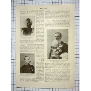    1901 GENERAL PROBYN KNOLLYS WILSON BADEN POWELL WAR
