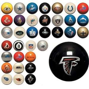  Atlanta Falcons NFL Billiard Balls: Sports & Outdoors