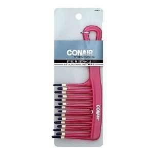 Conair Styling Essentials Detangling Comb, Style & Detangle(pack of 2)