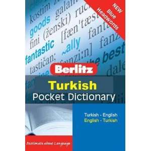  Turkish Pocket Dictionary (Berlitz Pocket Dictionary 