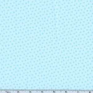  45 Wide Ethan Michael Dots Baby Blue Fabric By The Yard 