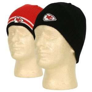   and Red Ribbed Winter Knit Beanie   Uncuffed Hat: Sports & Outdoors