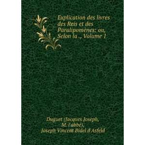   abbÃ©), Joseph Vincent Bidel dAsfeld Duguet (Jacques Joseph Books