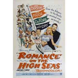  Romance on the High Seas (1948) 27 x 40 Movie Poster Style 