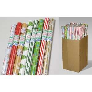  Christmas Gift Wrap Case Pack 60   342292 Patio, Lawn 