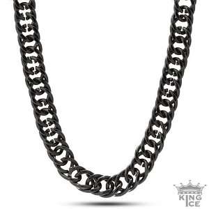  Mens Hip Hop Curb Link Stainless Steel Chain: Jewelry
