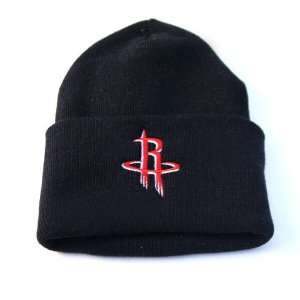  Houston Rockets Knit Hat   Black