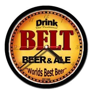 BELT beer and ale cerveza wall clock