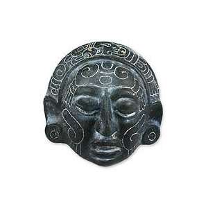  NOVICA Ceramic mask, Maya Night Voyage