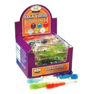  ASSORTED CRYSTAL ROCK CANDY STICKS, 60 COUNTS Everything 