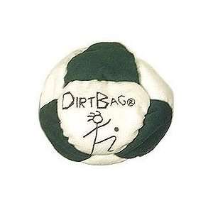  Dirt Bag Hacky Sack   Dark Green & White Sports 
