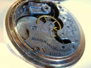 Vintage Elgin 1898 Pocket Watch Dueber Hunter Case 14K GF 7J 6S  