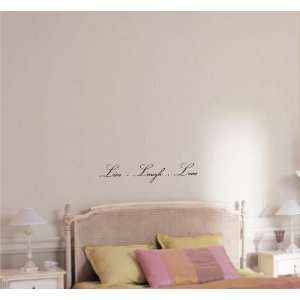  Live Laugh Love Vinyl wall art Inspirational quotes and 