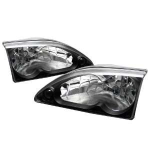   Crystal Headlights/ Head Lights/ Lamps   Black Performance Automotive
