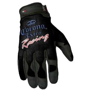  Joe Rocket Corona Race Prep Motorcycle Gloves Black Extra 