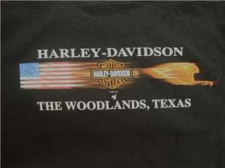 LOT 2 MENS HARLEY DAVIDSON BLACK BROWN SHORT SLEEVE T SHIRTS CLOTHES 