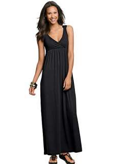 Hanes Signature Soft Luxe Womens Island Maxi Dress   style 54704 