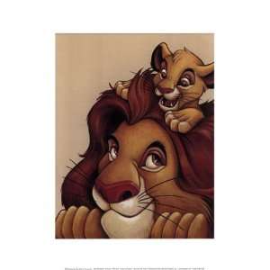  Simba and Mufasa   My Father, My Friend   Poster by 