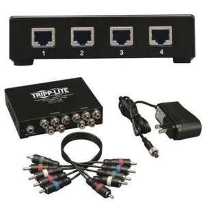    Selected 4 Port Component Video spltter By Tripp Lite Electronics