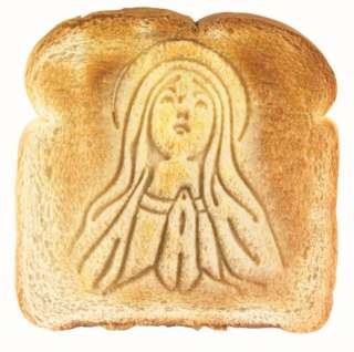 Holy Toast Miracle Bread Stamper w/ Virgin Mary Face  