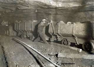 Gary West Virginia Coal Mine Miners Boy Breaking Motor Railroad 1908 