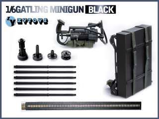 TD52 03 1/6 Gatling Minigun M134 (Black)  