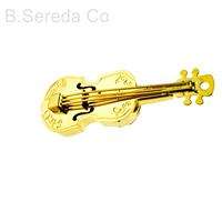 Miniature Musical Instrument, Violin Pin  