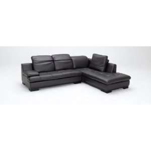 Modern Furniture  VIG  1052   Espresso Bonded Leather Sectional Sofa 