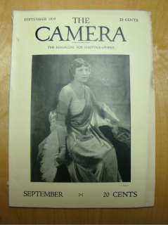 1919.12 Issues The Camera.Magazine For Photographers  