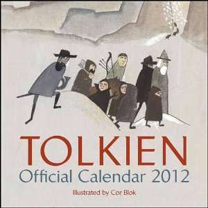  Tolkien 2012 Wall Calendar