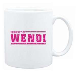 New  Property Of Wendi Retro  Mug Name 