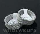 Metrosexual Cool Titanium Steel Simple Design Ring 4 Size SJ04