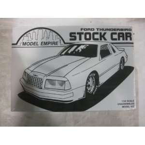  Model Empire Ford Thunderbird Stock Car 1989: Toys & Games