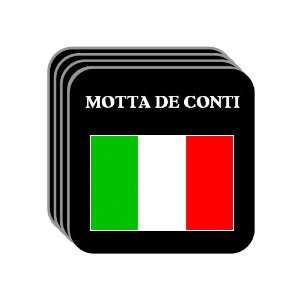  Italy   MOTTA DE CONTI Set of 4 Mini Mousepad Coasters 