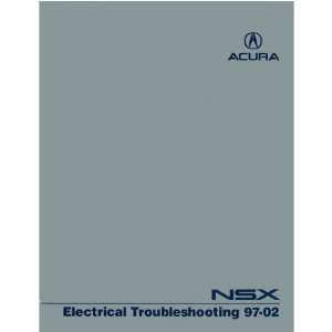    1997 1999 2000 2001 2002 ACURA NSX Electrical Manual: Automotive