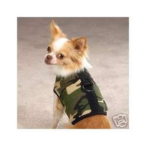  Zack & Zoey Camo Harness Dog Vest GREEN MEDIUM: Kitchen 