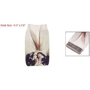  Gino Winged Lady Elastic Sock Pouch Bag for iPhone 4 4G 