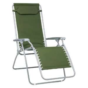  Lafuma RT Padded Recliner, Mousse (green) Patio, Lawn 