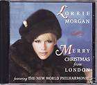 LORRIE MORGAN MERRY CHRISTMAS FROM LONDON CD 1993 bmg