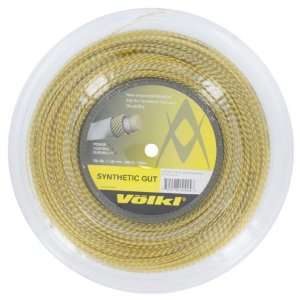  Volkl Synthetic Gut 15L Gold Reel Tennis String: Sports 