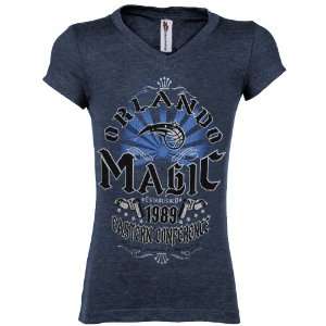  Orlando Magic Missy Tri Blend V Neck Premium T Shirt 
