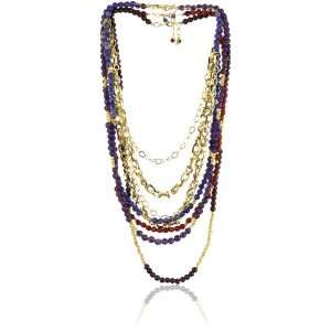  MINU Jewels Gemstone Set Necklace Jewelry