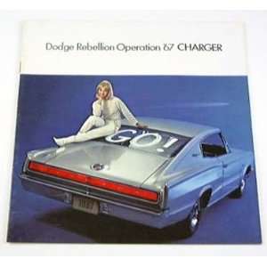  1967 67 Dodge CHARGER BROCHURE Hardtop 