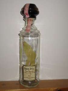 Vintage Cabin Still Bottle Decanter Trout Fly Fishing!  