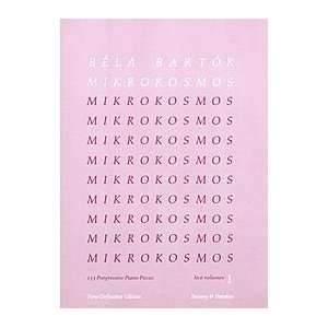  Mikrokosmos Volume 1 (Pink) Book (0073999780796) Books