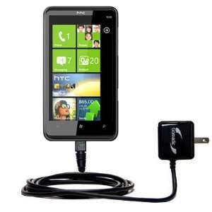 Rapid Wall Home AC Charger for the HTC HD7S   uses Gomadic TipExchange 